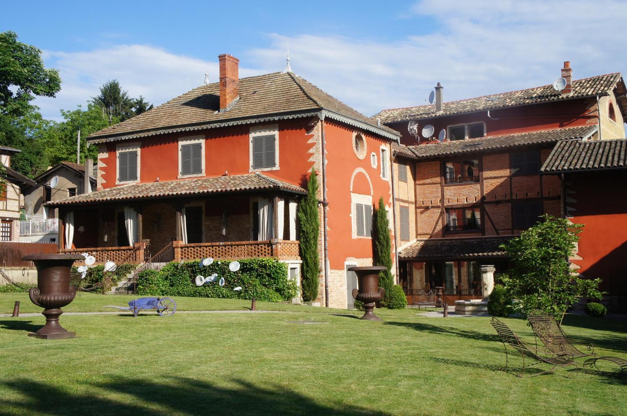 Les Jardins De La Tour Hotell Châtillon-sur-Chalaronne Eksteriør bilde